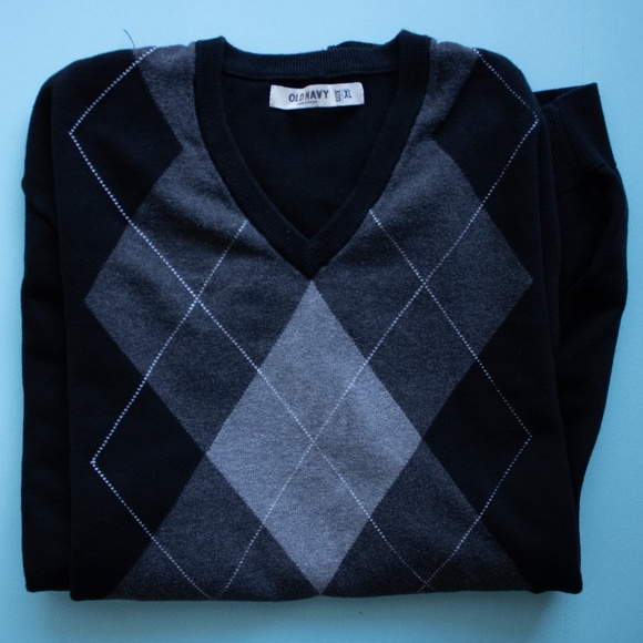 Old Navy Black XL Sweater Vest - Picture 5 of 5